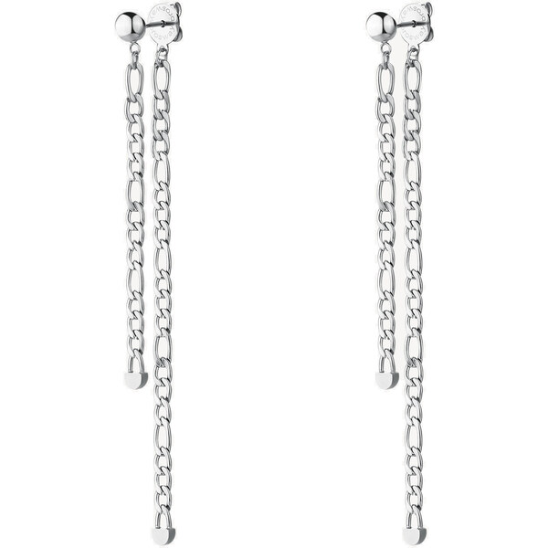 Brosway Dlhé oceľové náušnice 2v1 Essential BNL095 66584918