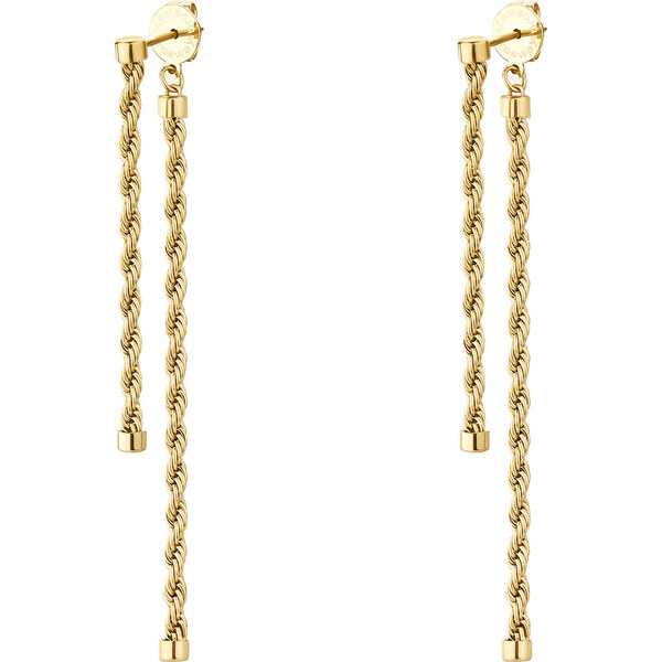 Brosway Módne pozlátené náušnice 2v1 Essential BNL088 66578350