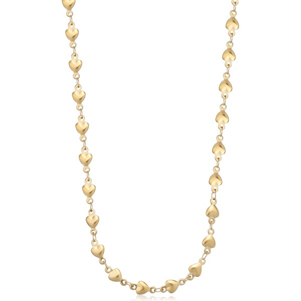 SAgapõ Pozlátený srdiečkový náhrdelník Chunky SHK83 66583589