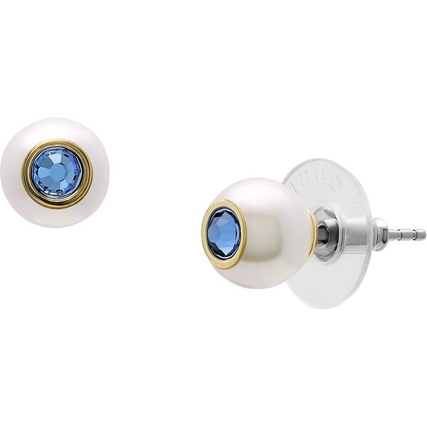 Fossil Slušivé náušnice s modrými kryštálmi Bright Baubles JA7253710 66592570