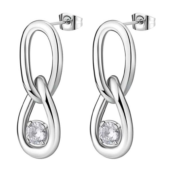 Brosway Nadčasové visiace náušnice z ocele Ribbon BBN41 66580888