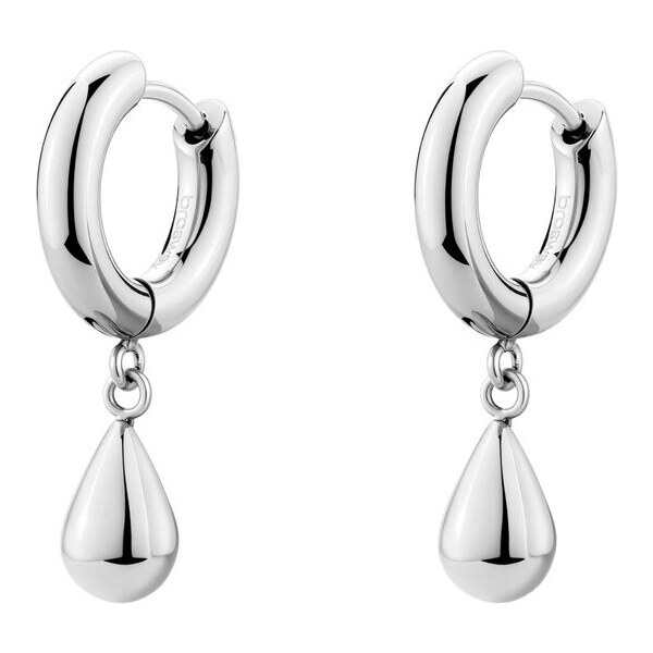 Brosway Kruhové náušnice s príveskami Tear Drop Perfect BPC44 66594771