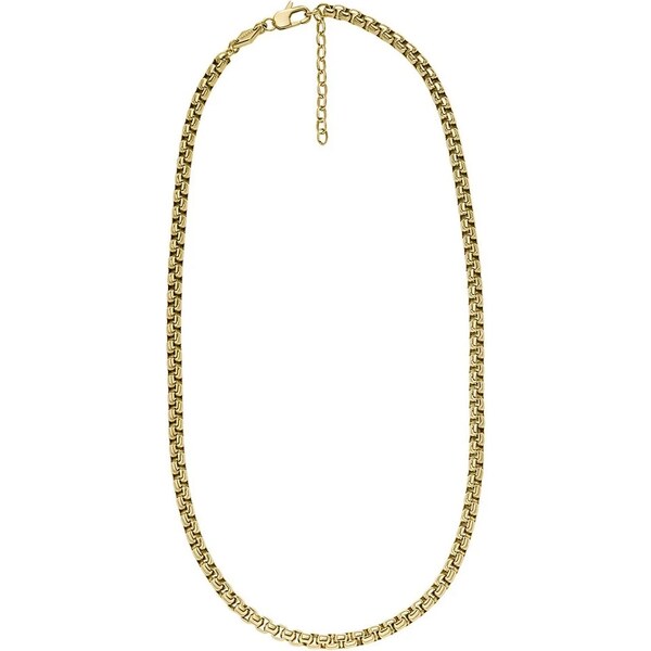 Fossil Módny pozlátený náhrdelník Ellis All Stacked Up JF04575710 66595200