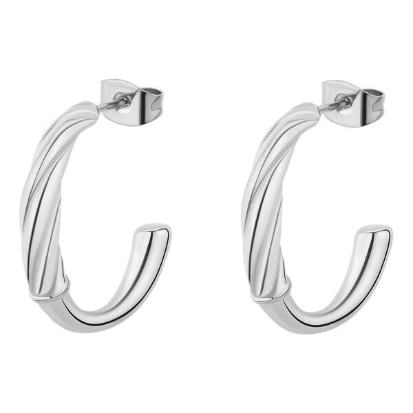 Brosway Polkruhové oceľové náušnice Amy BAY26 66583415