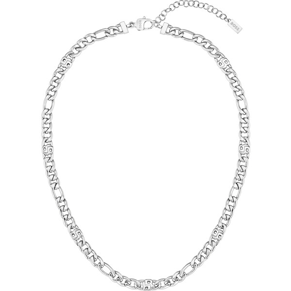Hugo Boss Módny oceľový náhrdelník s logami 1580631 66593773