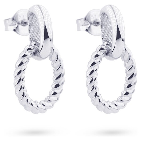 Cutie Jewellery Módne náušnice z bieleho zlata Z5028-20-X-2 66594109