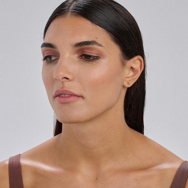 Brosway Minimalistické pozlátené náušnice Essential BNL11 0,4 cm 66585053