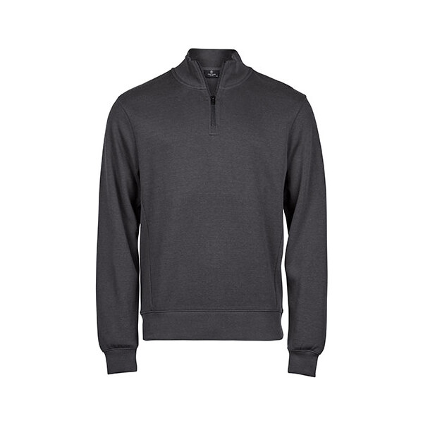 Pánska bavlnená mikina so zipsom do 1/4 Tee Jays 64506531