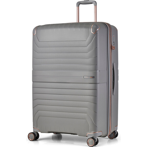 ROCK cestovný kufor Astrid TR-0291/3-L PP - šedá 67280366