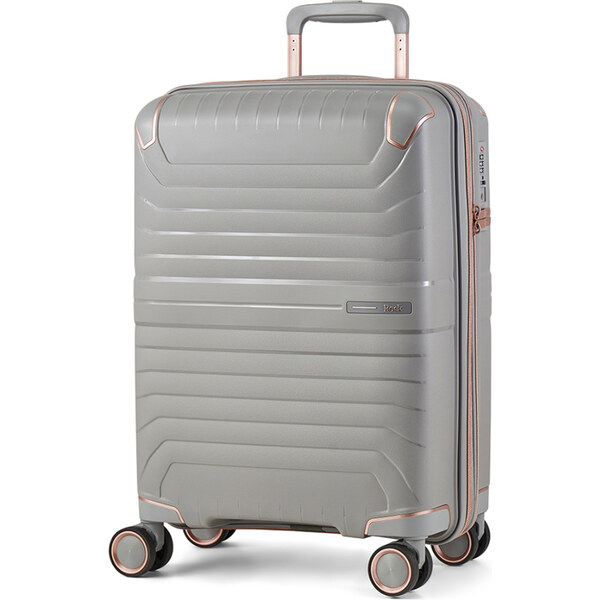 ROCK kabinová batožina Astrid TR-0291/3-S PP - šedá 67280374