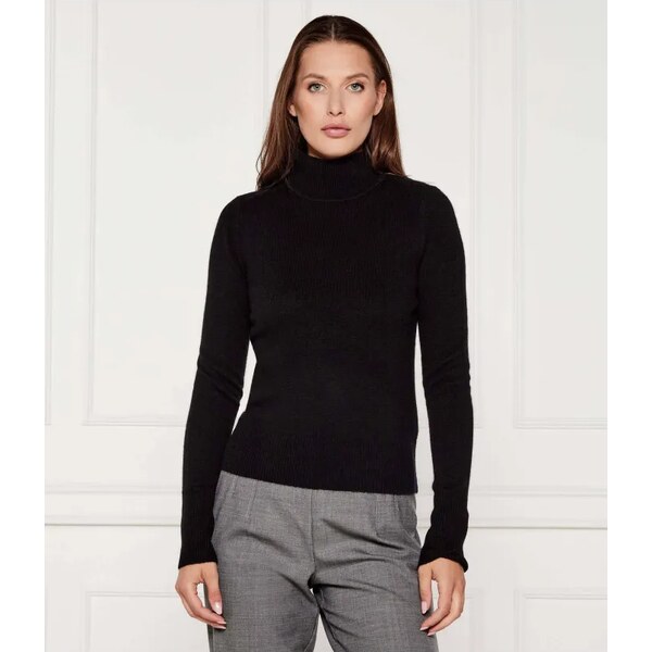 Marella SPORT Vlnený rolák FIBRA | Slim Fit | s prímesou kašmíru 64511009