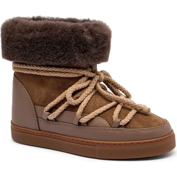 INUIKII Snehule CLASSIC HIGH | shearling | skóra 64506772
