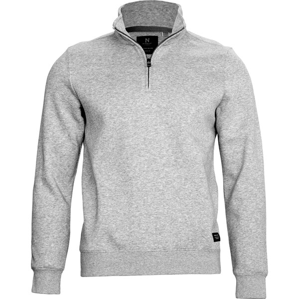 Prémiová mikina so stojačikom a zipsom do 1/4 pre mužov aj ženy 64555464