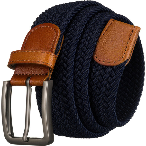 Pletený pánsky opasok s tradičnou striebornou prackou – Peterson 64507180