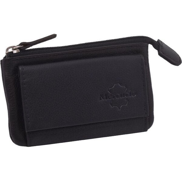 Kožená kľúčenka MERCUCIO čierna 2511495 64507461