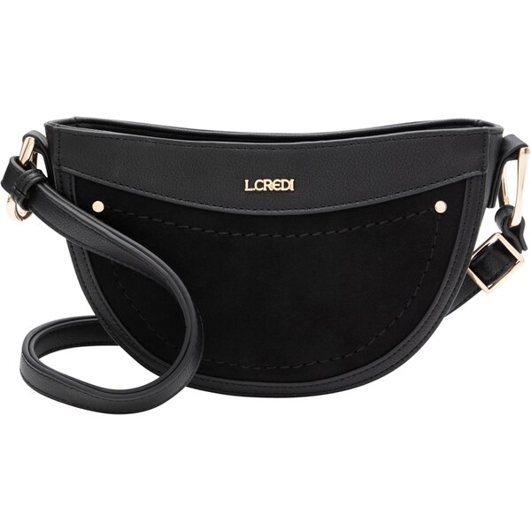 L.CREDI Taška cez rameno Palmira čierna 64513286