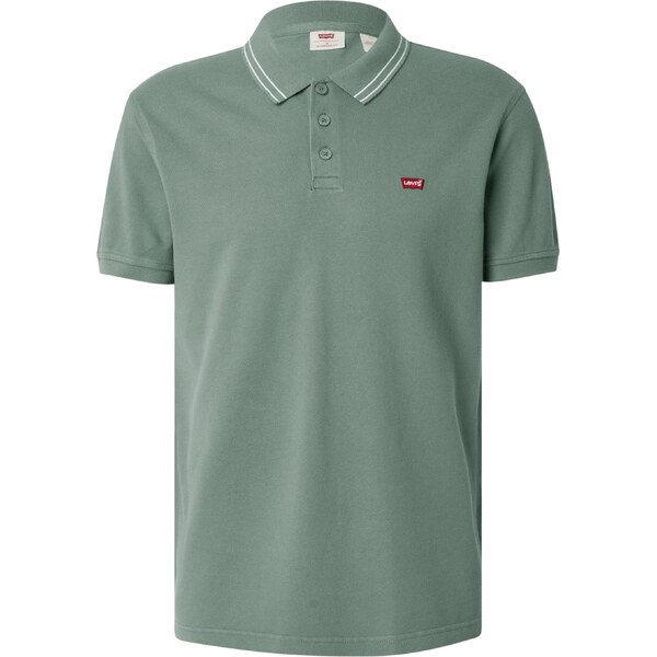 LEVIS Tričko Housemark Polo smaragdová / biela 64513369