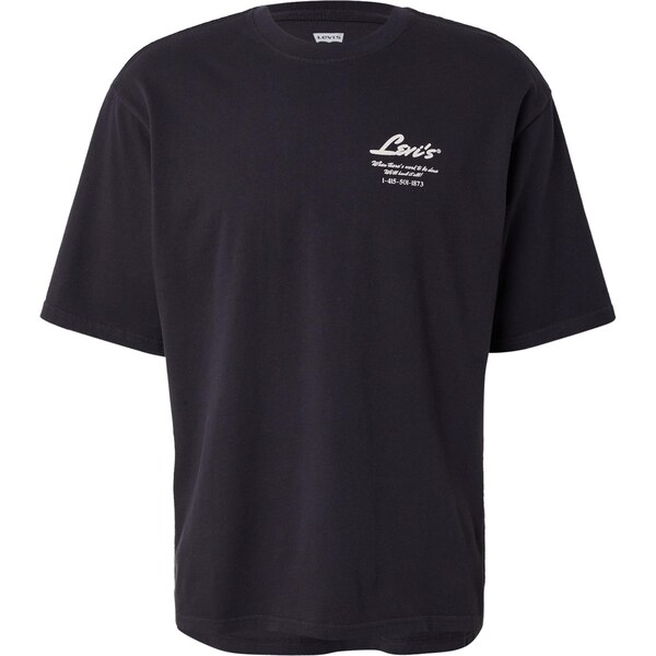 LEVIS Tričko Graphic Tee čierna / biela 64513420