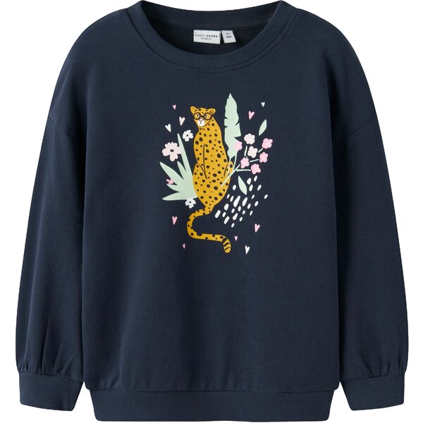 NAME IT Mikina NMFVALONA námornícka modrá / žltá / mätová / ružová 64513429