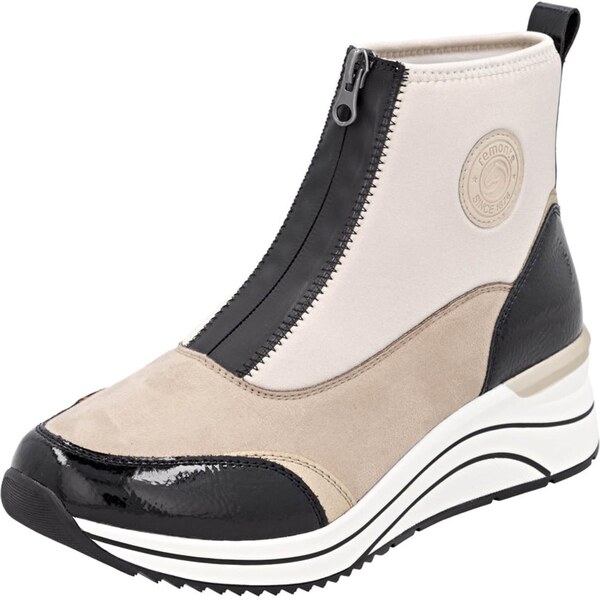 REMONTE Členkové čižmy béžová / nebielená / čierna 64513231