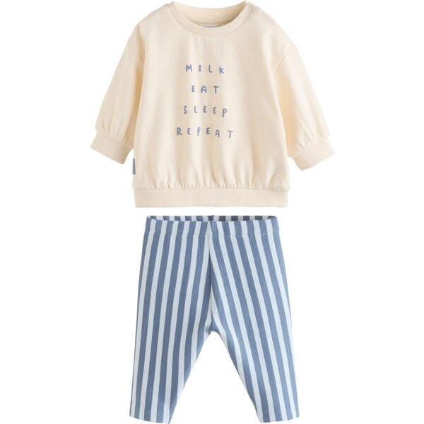 Next Set krémová / kráľovská modrá / svetlomodrá 64513040