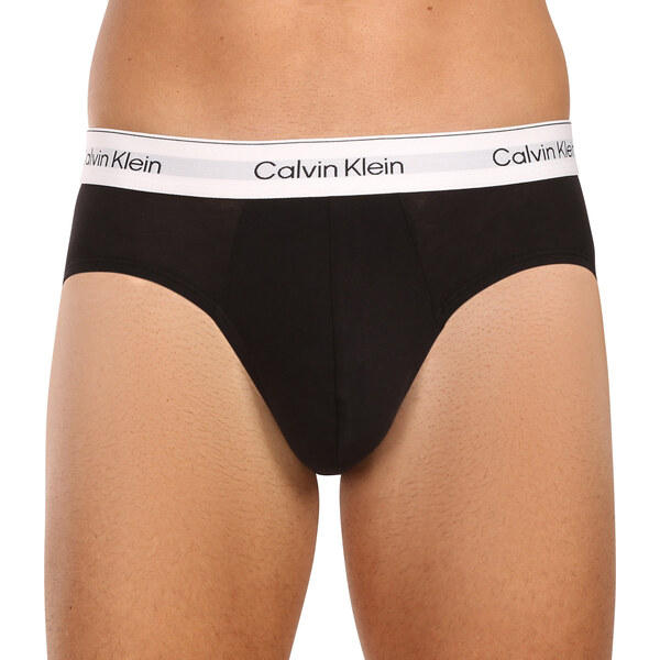 3PACK pánske slipy Calvin Klein čierné (NB4388-VRB) 64513545