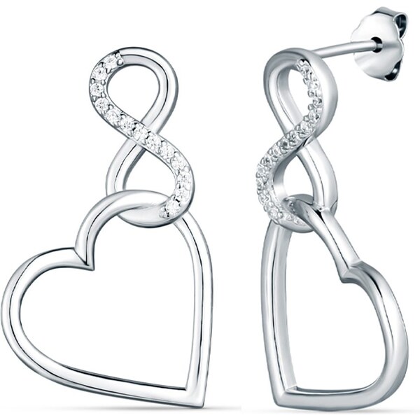 VUCH Strieborné náušnice Resita 65404902