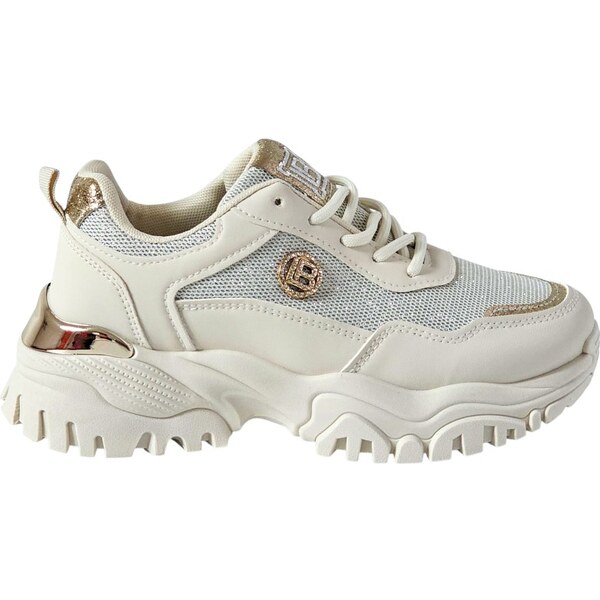 Ivory chunky tenisky Laura Biagiotti ST Calf Beige 64514993