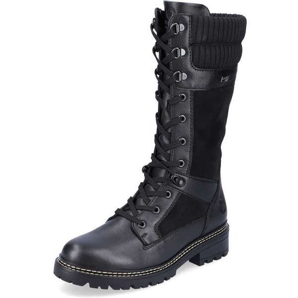 RIEKER Dámske čižmy REMONTE D0B76-01 čierna W5 35825280