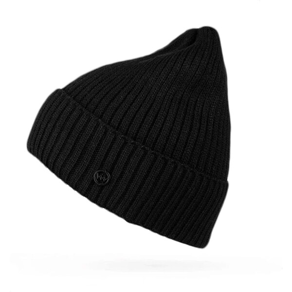 VUCH Čierna pletená čiapka Rowdy 50671628
