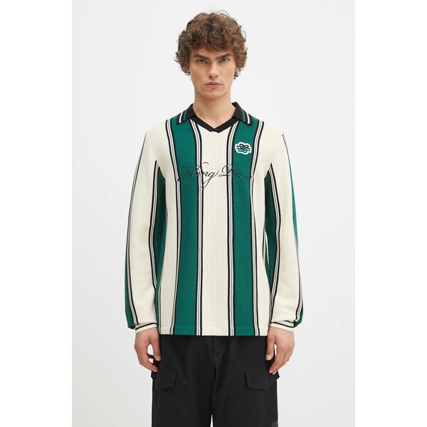 Sveter Filling Pieces Knit Football Jersey 64521145