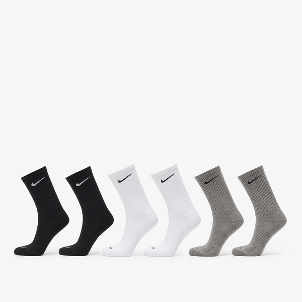 Nike Everyday Plus Cushioned Training Crew Socks 6-Pack Multi-Color S 64519847