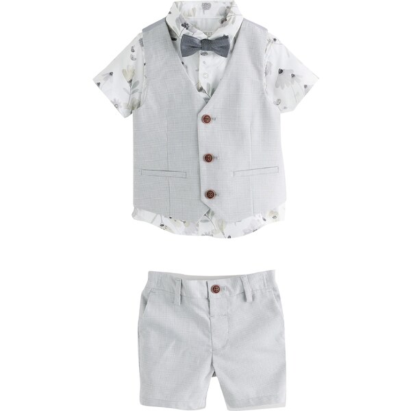 Next Set svetlosivá / biela 64528525