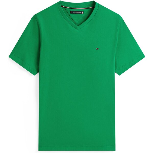 TOMMY HILFIGER Tričko ESSENTIAL trávovo zelená 64528982