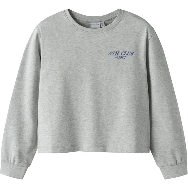 NAME IT Mikina NKFVANITA námornícka modrá / sivá 64529041