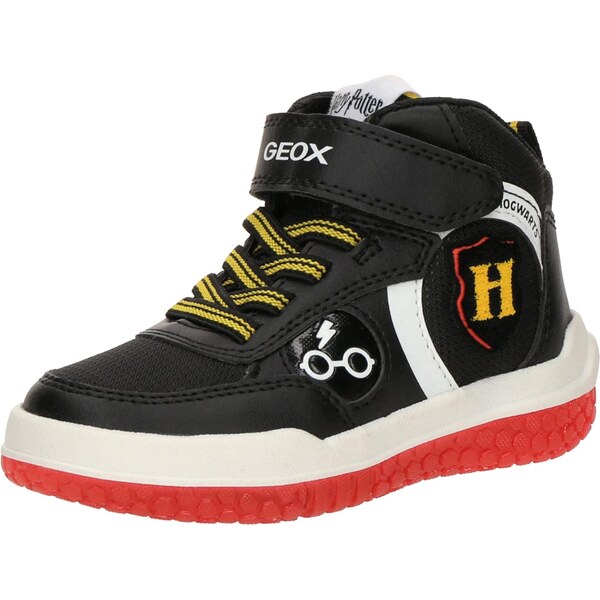 GEOX Tenisky BUZZERLIGHT tmavožltá / červená / čierna / biela 64529164