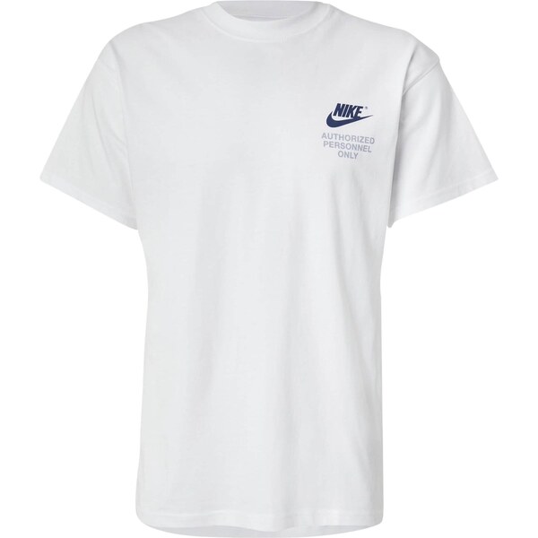 Nike Sportswear Tričko tmavomodrá / sivá / biela 64529214