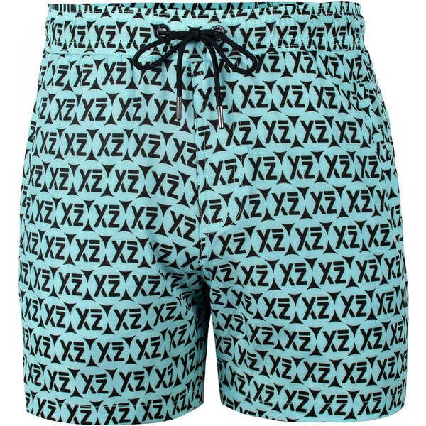 YEAZ Plavecké šortky Seashey tyrkysová / čierna 64563808