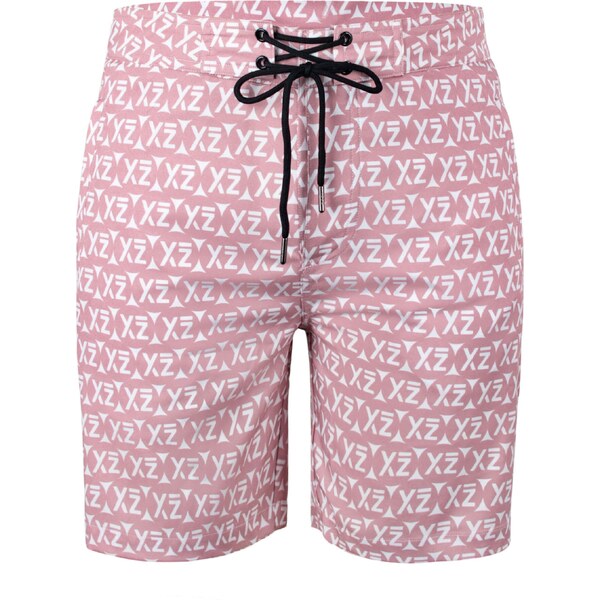 YEAZ Plavecké šortky Dazzers staroružová / biela 64563803