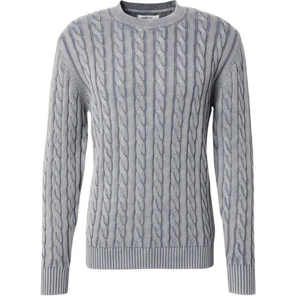 REPLAY Sveter sivá 65654838