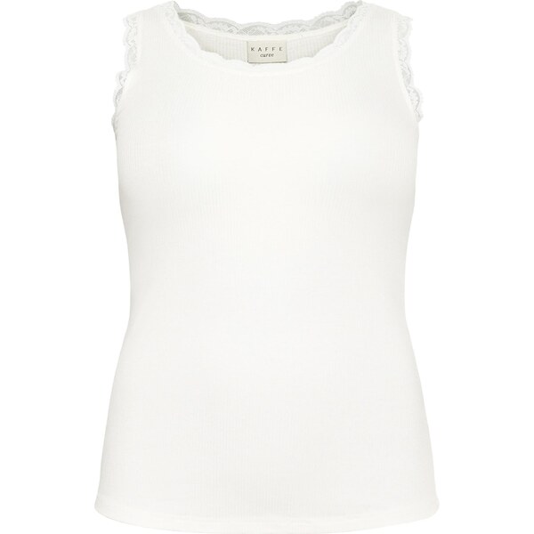 KAFFE CURVE Top KComia prírodná biela 65879905