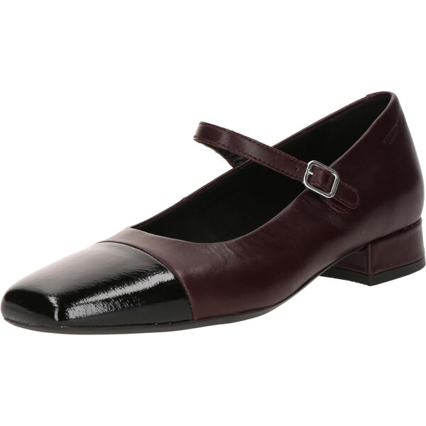 VAGABOND SHOEMAKERS Baleríny DEBBI burgundská / čierna 65905710