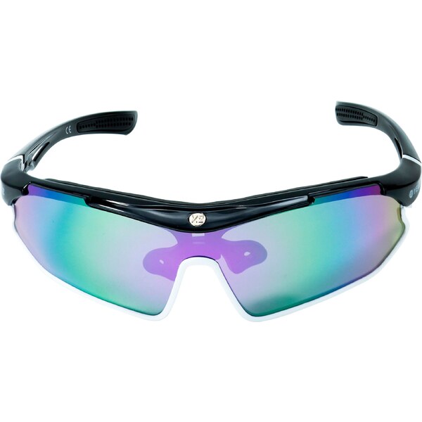 YEAZ Športové slnečné okuliare Sunray tmavofialová / čierna 64563751