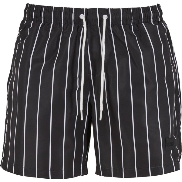 Urban Classics Plavecké šortky čierna / biela 65874550