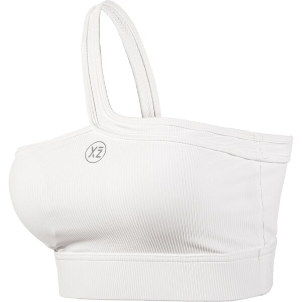 YEAZ Športový top Adore svetlosivá / biela 65215940