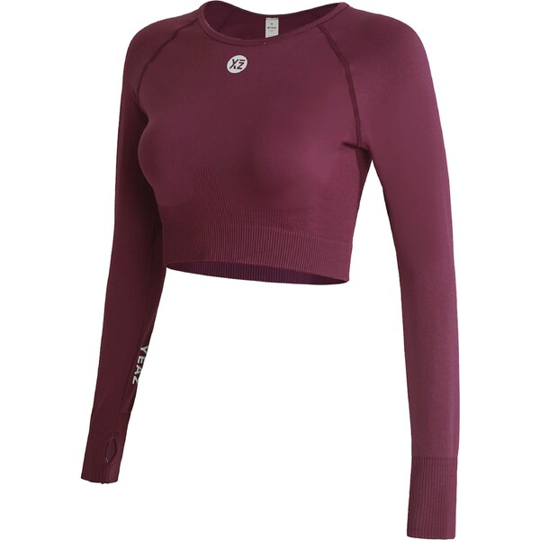 YEAZ Funkčné tričko Legend vínovo červená 65215938