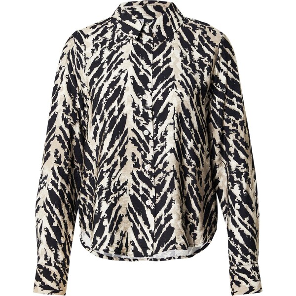 VERO MODA Blúzka tmelová / čierna / biela 65884857