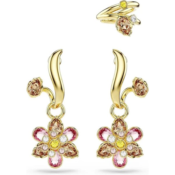 Náušnice Swarovski IDYLLIA 3-pak 64530674