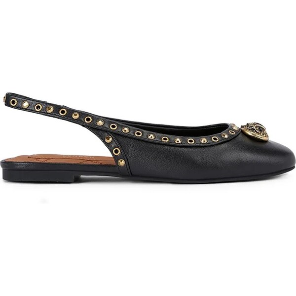 Kožené balerínky Kurt Geiger London Chelsea Ballet Sling 64567235