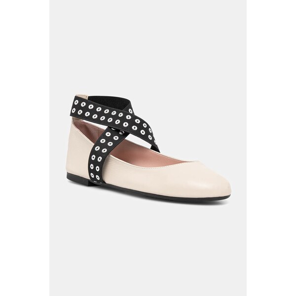 Kožené balerínky Pretty Ballerinas Nicole 64567219